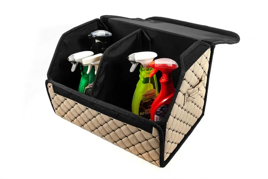 Borsa organizer bagagliaio ECO (50x30x30, beige) Foto 2
