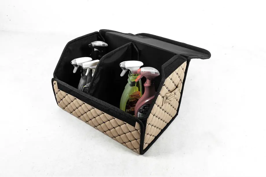 Borsa organizer bagagliaio ECO (50x30x30, beige) Foto 6