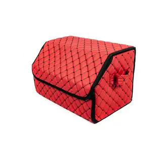 Borsa organizer bagagliaio ECO (50x30x30, rossa) foto 1