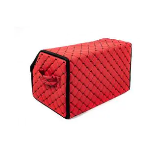 Borsa organizer bagagliaio ECO (50x30x30, rossa) foto 4