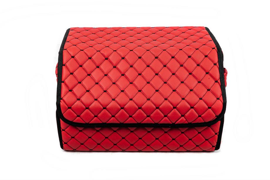 Borsa organizer bagagliaio ECO (50x30x30, rossa) Foto 3