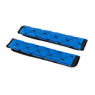 Copri cintura di sicurezza ECO (2 pz, Blu con cuciture nere) foto 4