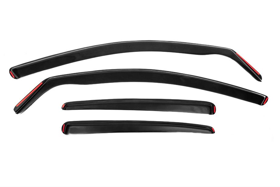 Audi A6 C7 2011-2017 Deflettori aria da inserire SD (Esa, 4 pz) Image