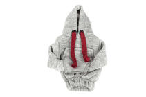 Copri leva cambio hoodie (grigio, cordoncino bordeaux) foto 2