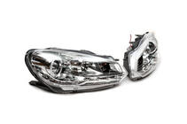 Volkswagen Golf 6 2008-2014 Fari Anteriori Silver (2 pz, LED) foto 3