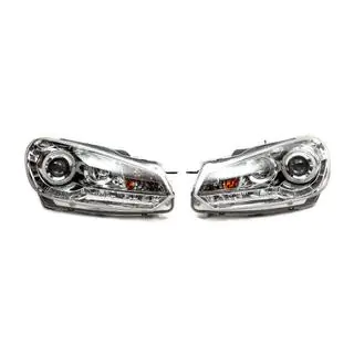 Fari Anteriori Silver (2 pz, LED) Volkswagen Golf 6 2008-2014 foto 2
