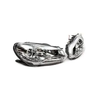 Fari Anteriori Silver (2 pz, LED) Volkswagen Golf 6 2008-2014 foto 3