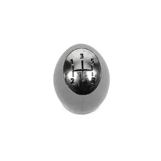 Pomello Cambio 5 Marce 8200276415 (Grigio+Cromo) Renault Megane III 2009-2016 foto 1