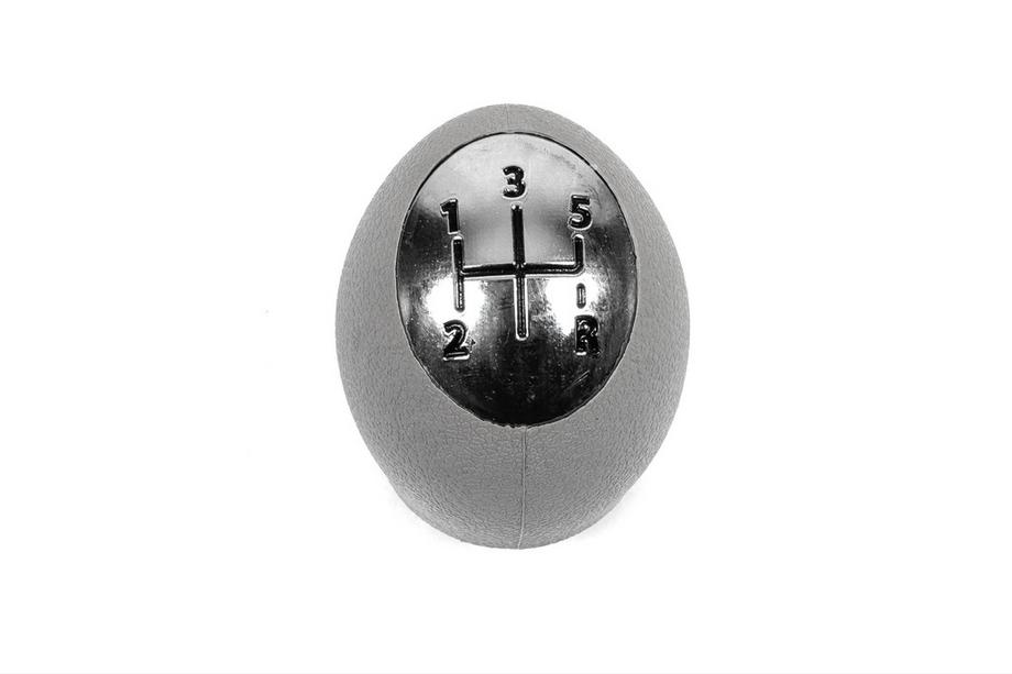 Renault Megane III 2009-2016 Pomello Cambio 5 Marce 8200276415 (Grigio+Cromo) Foto 1