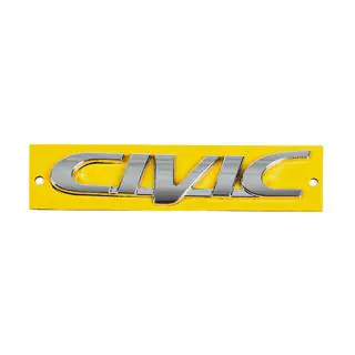 Scritta adesiva Civic (125mm x 25mm) foto 1