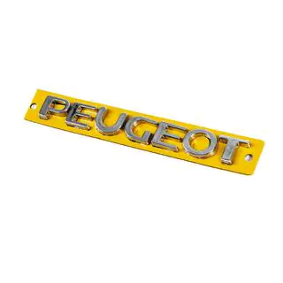 Scritta Peugeot 8665.PW (137mm x 15mm) foto 2
