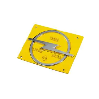 Emblema Opel 7326D (110mm x 140mm) foto 2
