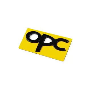 Emblema OPC 36mm x 85mm (Nero) foto 2
