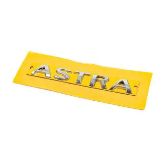 Scritta Astra 5177042 (120mm x 17mm) Opel Astra J 2009-2015 foto 4