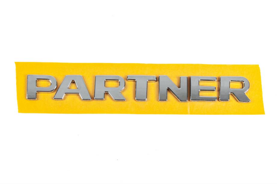 Peugeot Partner 1996-2008 Scritta Partner (215mm x 25mm) Image