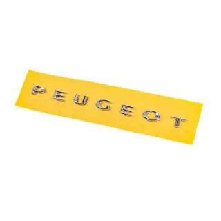Scritta Peugeot (201mm x 12mm) foto 2
