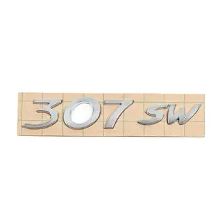 Scritta 307 SW (175mm x 30mm) Peugeot 307 2001-2008 foto 1