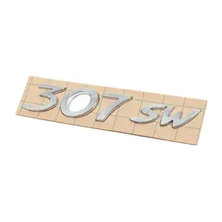 Scritta 307 SW (175mm x 30mm) Peugeot 307 2001-2008 foto 2
