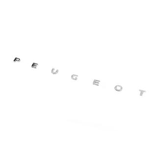 Scritta Peugeot (630mm x 25mm) foto 2