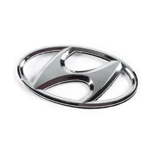 Emblema 86300-1J500 (125 mm x 65 mm) foto 2