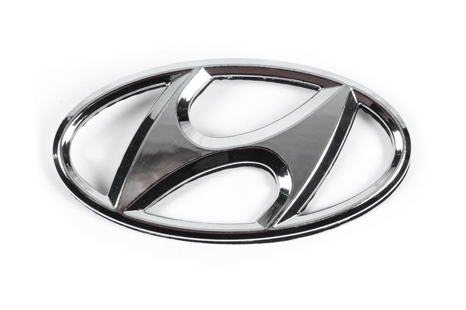 Hyundai I-20 2008-2012 Emblema 86300-1J500 (125 mm x 65 mm) Foto 1