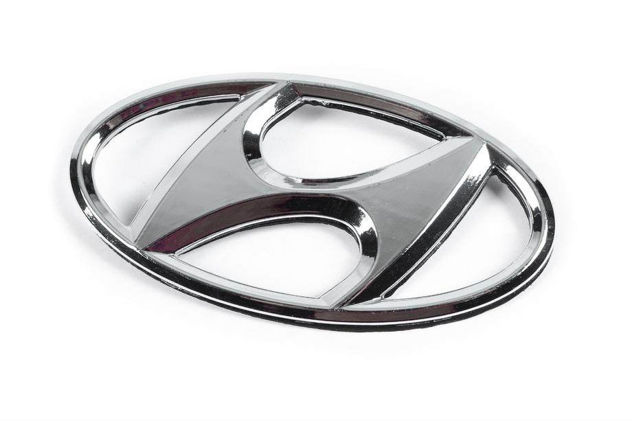Hyundai I-20 2008-2012 Emblema 86300-1J500 (125 mm x 65 mm) Foto 2