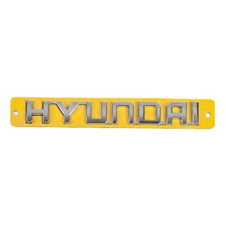 Scritta Hyundai (130 mm x 20 mm) Hyundai Accent 2006-2010 foto 1