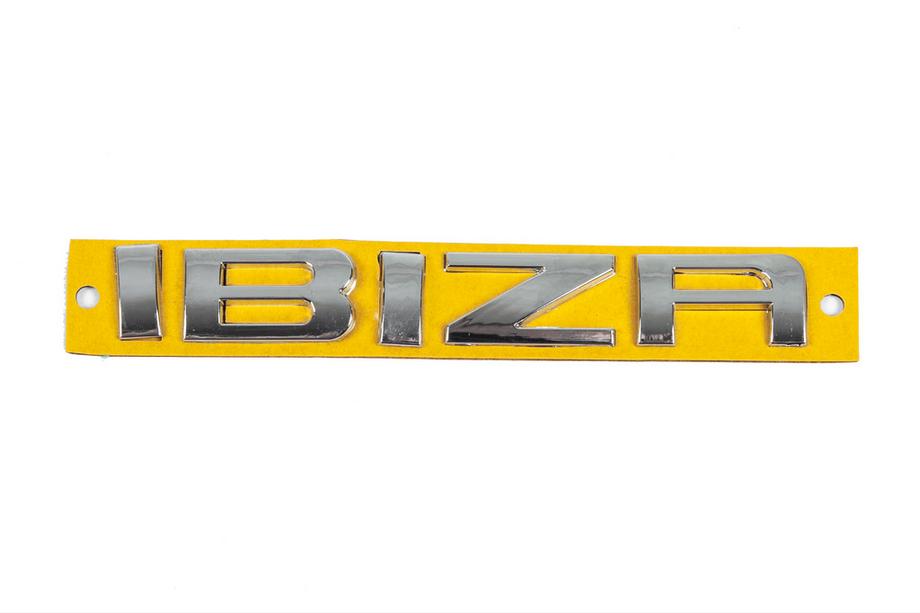 Seat Ibiza 2002-2009 Scritta Ibiza (125 mm x 18 mm) Image
