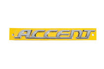 Hyundai Accent 2006-2010 Scritta Accent (155mm x 18mm) foto 1