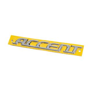 Scritta Accent (155mm x 18mm) Hyundai Accent 2006-2010 foto 2