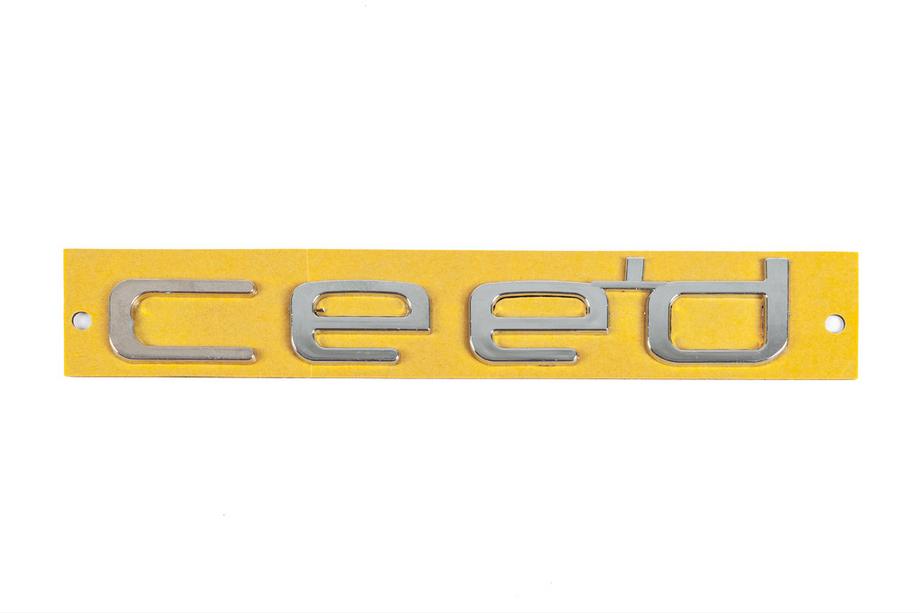 Kia Ceed 2012-2018 Scritta Ceed 86320-A2200 (25mm x 151mm) Image