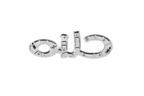 Renault Clio II 1998-2005 Scritta Clio 7700849001 (95mm x 30mm) foto 4