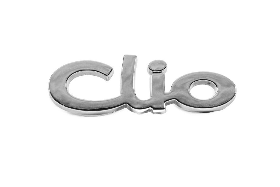 Renault Clio II 1998-2005 Scritta Clio 7700849001 (95mm x 30mm) Image