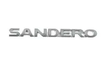 Renault Sandero 2007-2013 Scritta Sandero (270mm x 21mm) foto 1