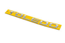 Seat Toledo 2005-2012 Scritta Toledo 210mm x 17mm foto 2