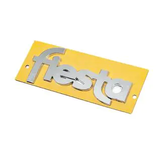 Scritta Fiesta YS61B42528AA (117mm x 52mm) foto 2