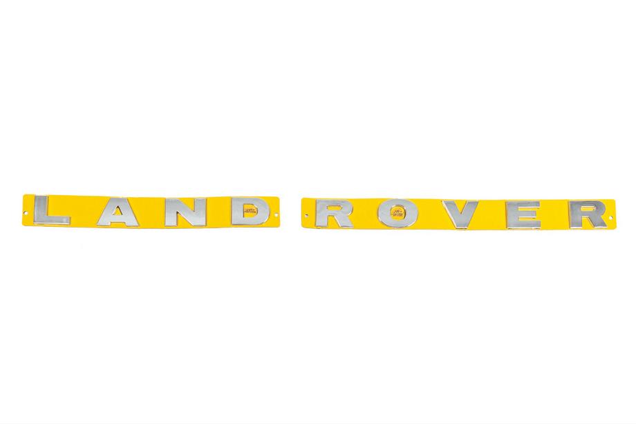 LandRover Range Rover Scritta Land Rover (650mm x 35mm) Image