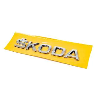 Scritta Skoda 5JA853687 (155mm x 27mm) foto 2