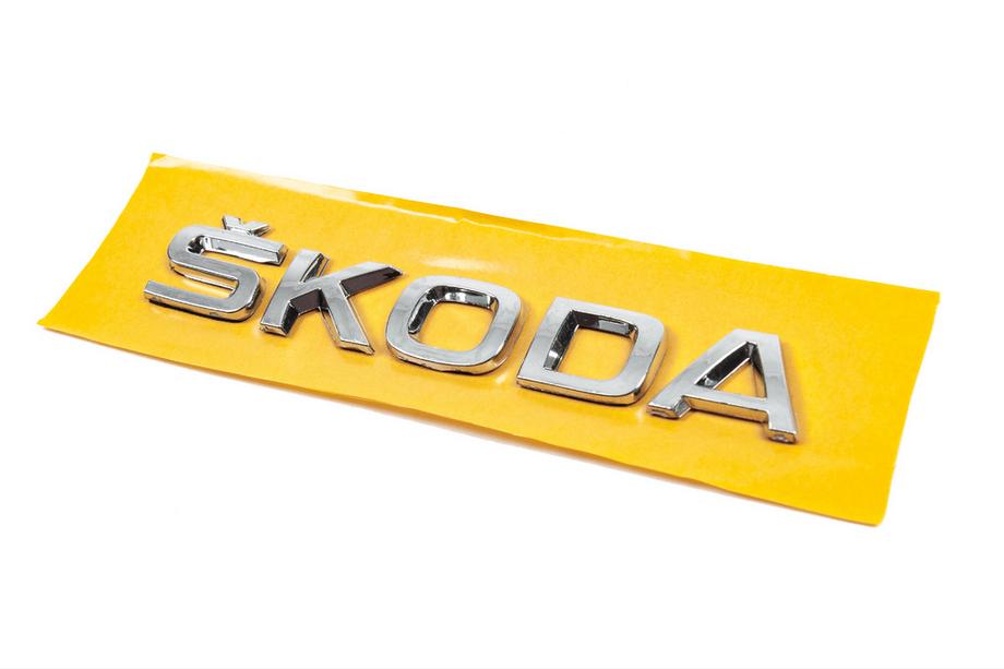 Skoda Scritta Skoda 5JA853687 (155mm x 27mm) Foto 2