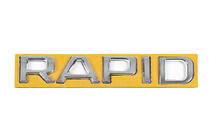Skoda Rapid 2012-2019 Scritta Rapid (130 mm x 22 mm) foto 1