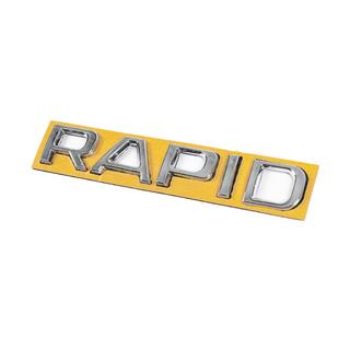 Scritta Rapid (130 mm x 22 mm) Skoda Rapid 2012-2019 foto 2