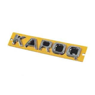 Scritta Karoq (148 mm x 25 mm) foto 2