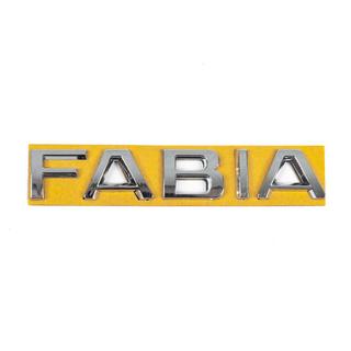 Scritta Fabia (130 mm x 22 mm) Skoda Fabia 2014-2021 foto 1