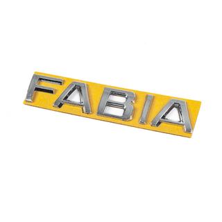 Scritta Fabia (130 mm x 22 mm) Skoda Fabia 2014-2021 foto 2