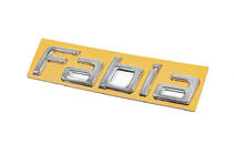 Skoda Fabia 2007-2014 Scritta Fabia (125 mm x 25 mm) foto 2