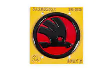 Skoda Emblema rosso 5JA853621 (89 mm) foto 1