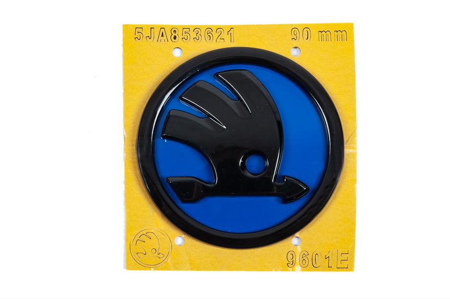 Skoda Emblema blu 5JA853621 (89 mm) Image