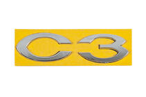 Citroen C-3 2009–2016 Scritta C3 (113mm x 30mm) foto 1
