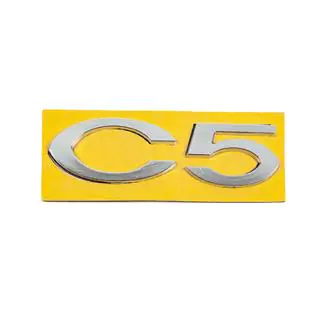 Scritta C5 8666.28 (110mm x 30mm)
