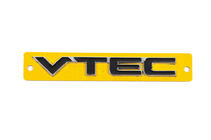 Honda Emblema VTEC nero con cromo (110mm x 15mm) foto 1